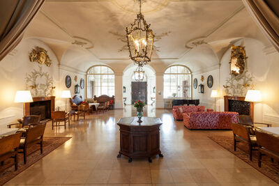 Entrance area of Schloss Leopoldskron