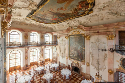 Marble Hall in Schloss Leopoldskron